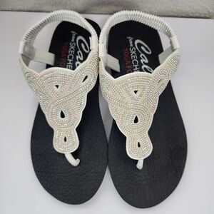 Skechers Women's White Sandals